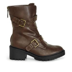 AVENUE EVANS WIDE FIT Mia Ankle Boot - brown, NEW WITH TAGS! 11 Wide